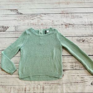 H&M turquoise sparkly sweater! Size 14/16